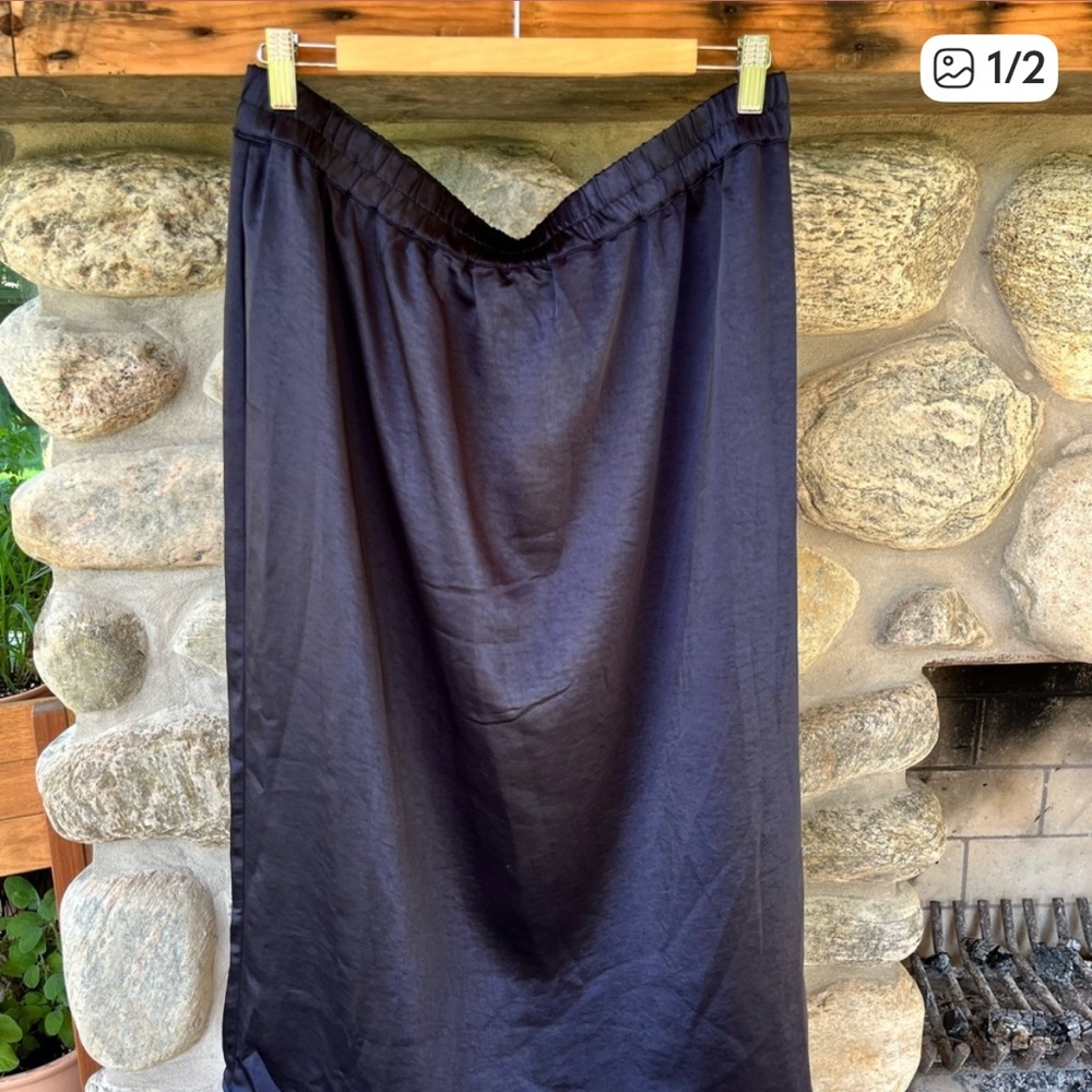 GAP Satin Maxi Slip Skirt